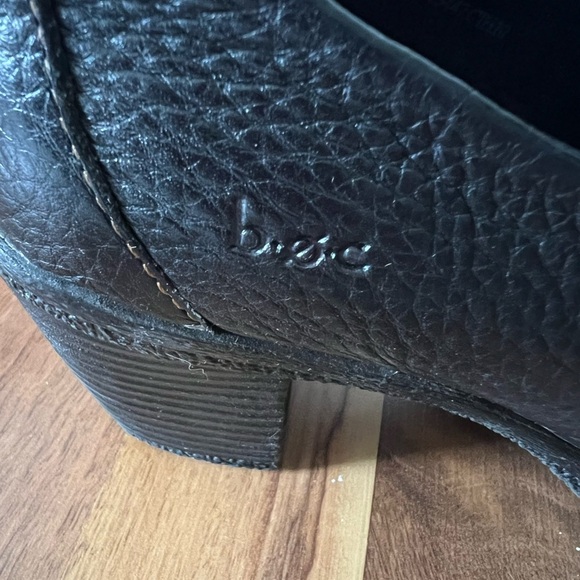 B.O.C Born of Comfort leather upper clogs women’s size 8.5, see photos, black - Picture 2 of 8
